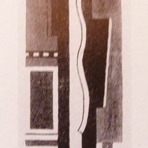Reproduction en noir et blanc d'un tebleau de Fernand Léger de .