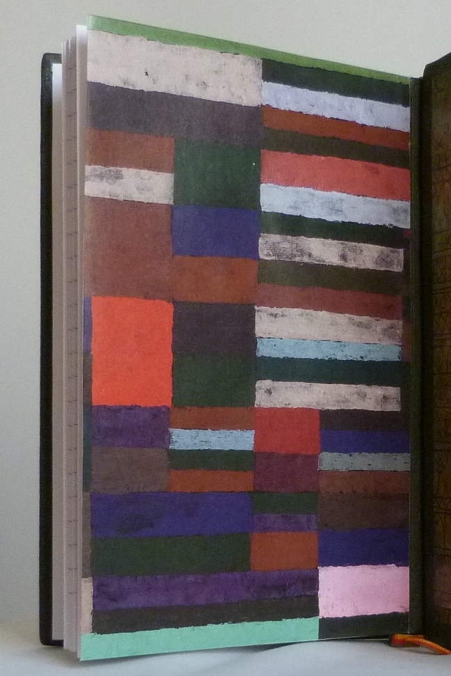 Tableau de Klee, partie gauche des gardes postérieures