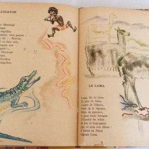 Trente chantefables de Robert Desnos : L'alligator et le lama