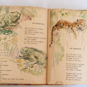 Trente chantefables de Robert Desnos : Le crapaud et le léopard