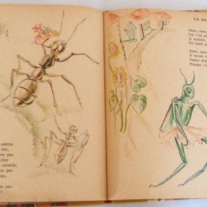Trente chantefables de Robert Desnos : La fourmi et la sauterelle