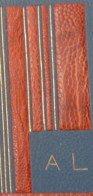 base de patte d'autruche rouge, détail de la patte