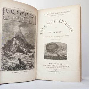 L'ile mystérieuse est un roman de Jules Verne.