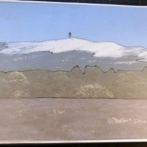 Calque de la photo du Mont Ventoux