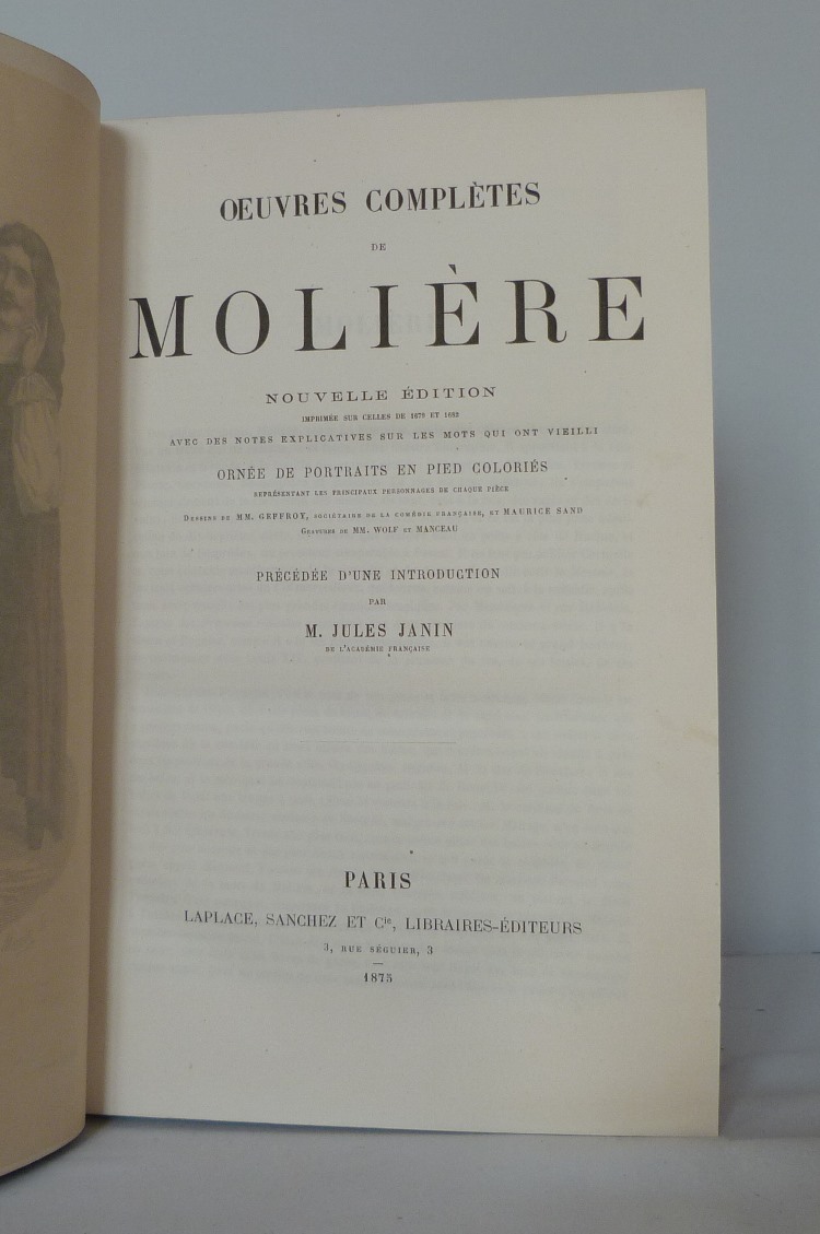 Trois classiques, Molière.