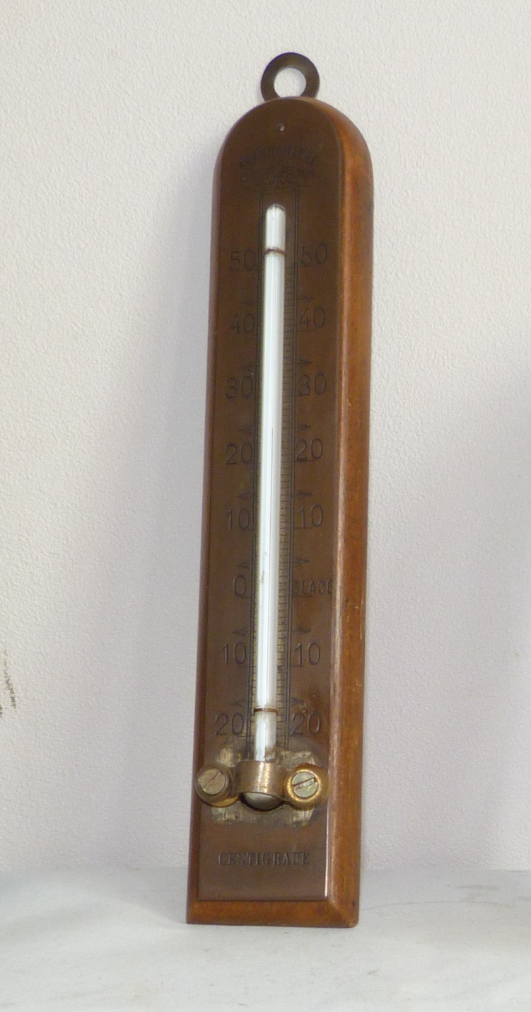Carnet de notes (2005-2006), thermomètre