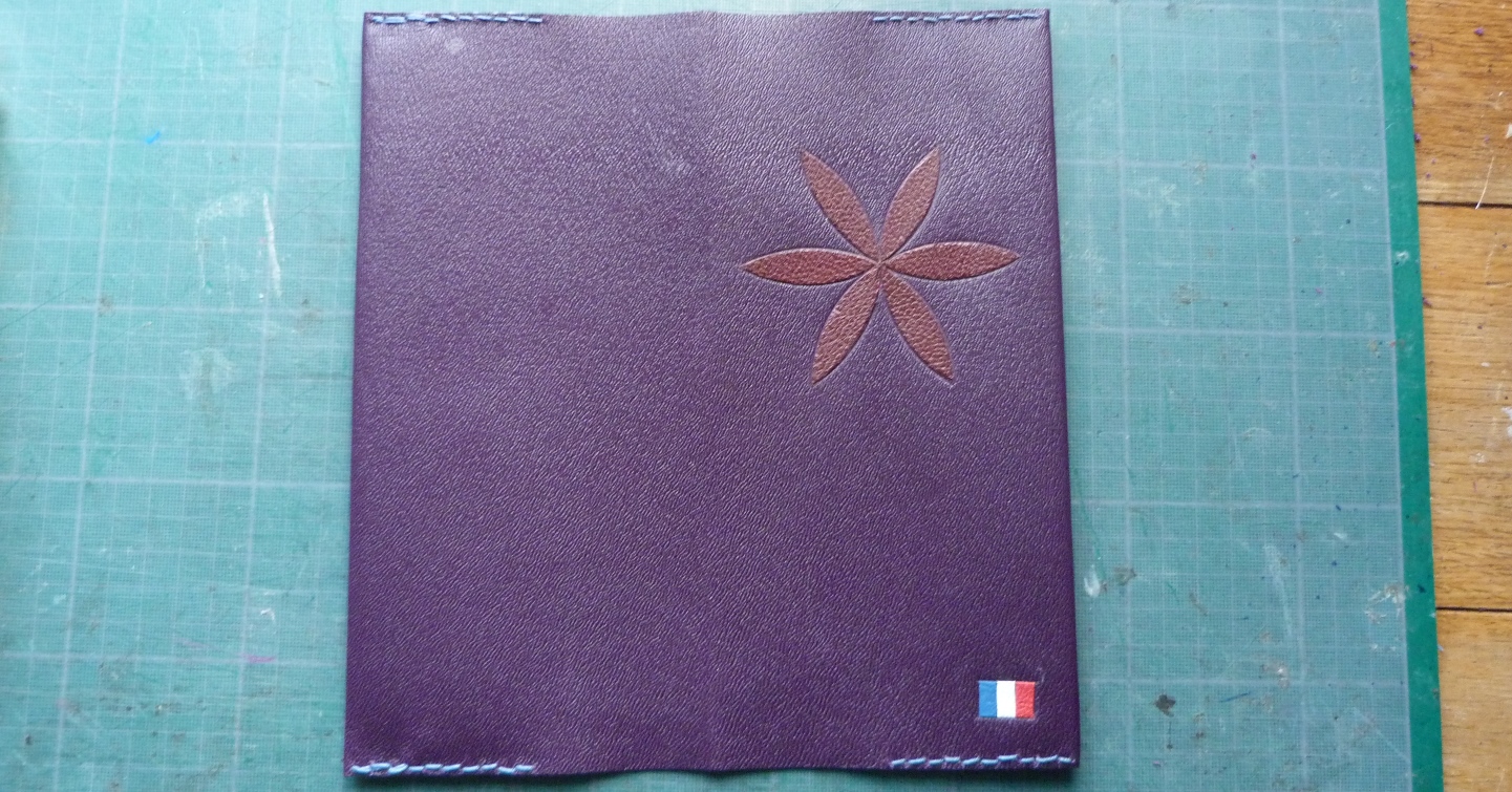 Étui Rigide Pour Livret De Famille - Vert D'eau, Fabrication Française - 22x10,5 Cm