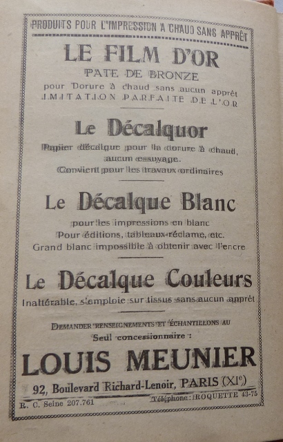 Encarts publicitaires 1926 (1)