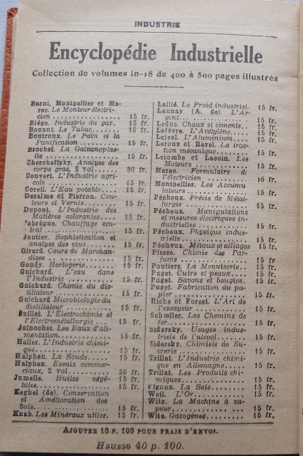 Encarts publicitaires 1926 (fin)