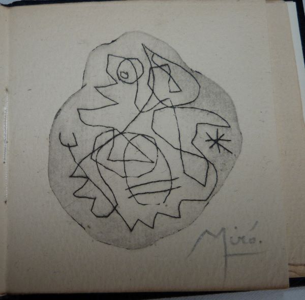 Nous avons, lytographie de Joan Miro