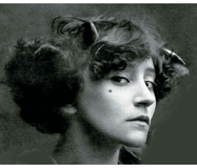 Portrait de l'autrice Colette dans différents styles graphiques